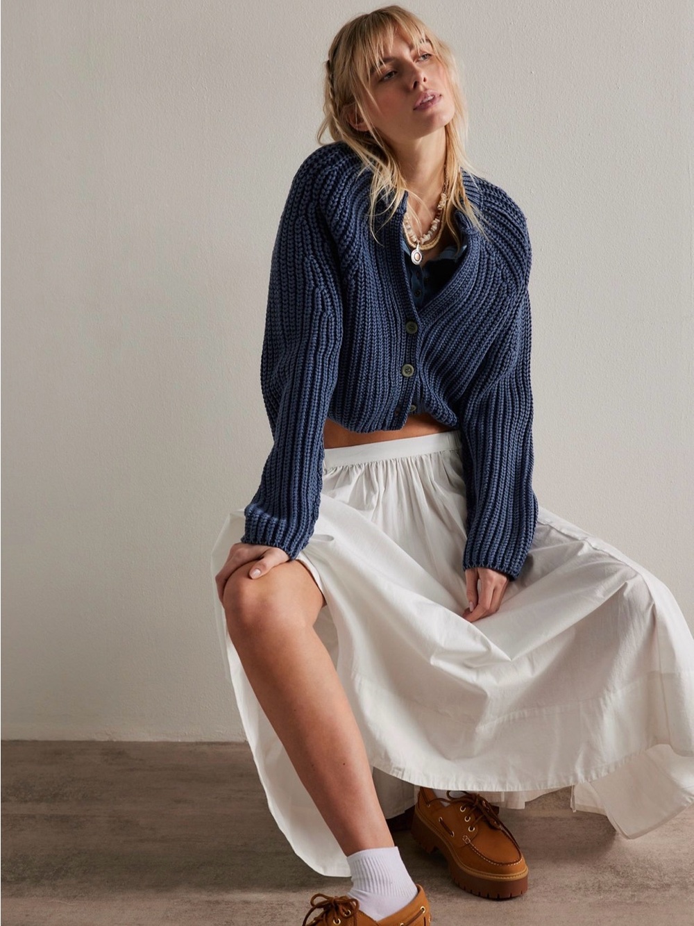 Free People Sweet Nothings Cotton Cardigan